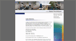 Desktop Screenshot of praxis-hirschhaeuser.de